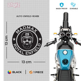 Royal Enfield Bullet 350 Winged Logo Sticker | Classic Rider Badge Decal